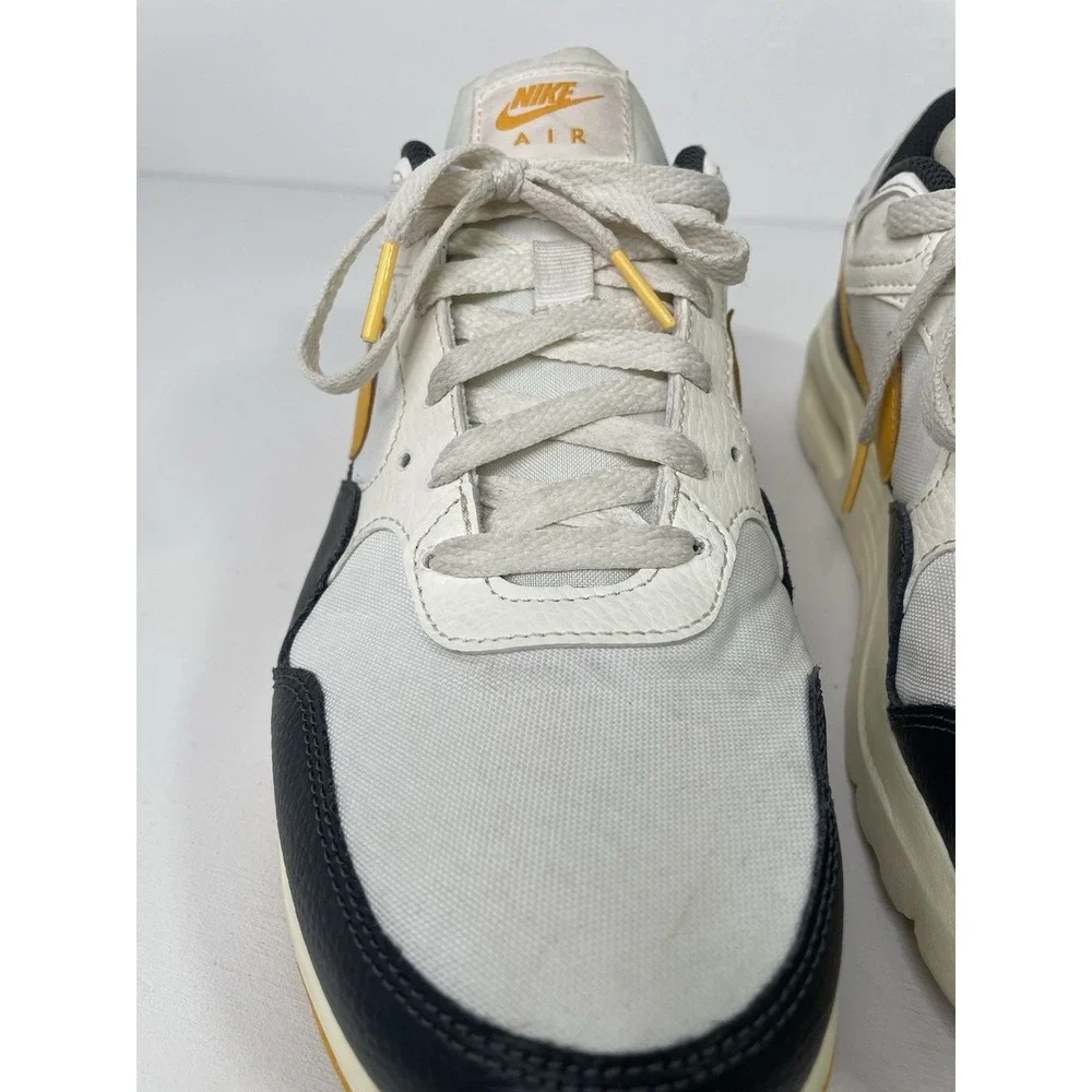 Nike Air Max Sail University Sneakers Men's Size 9.5 FQ0205-133 Gold & Blue